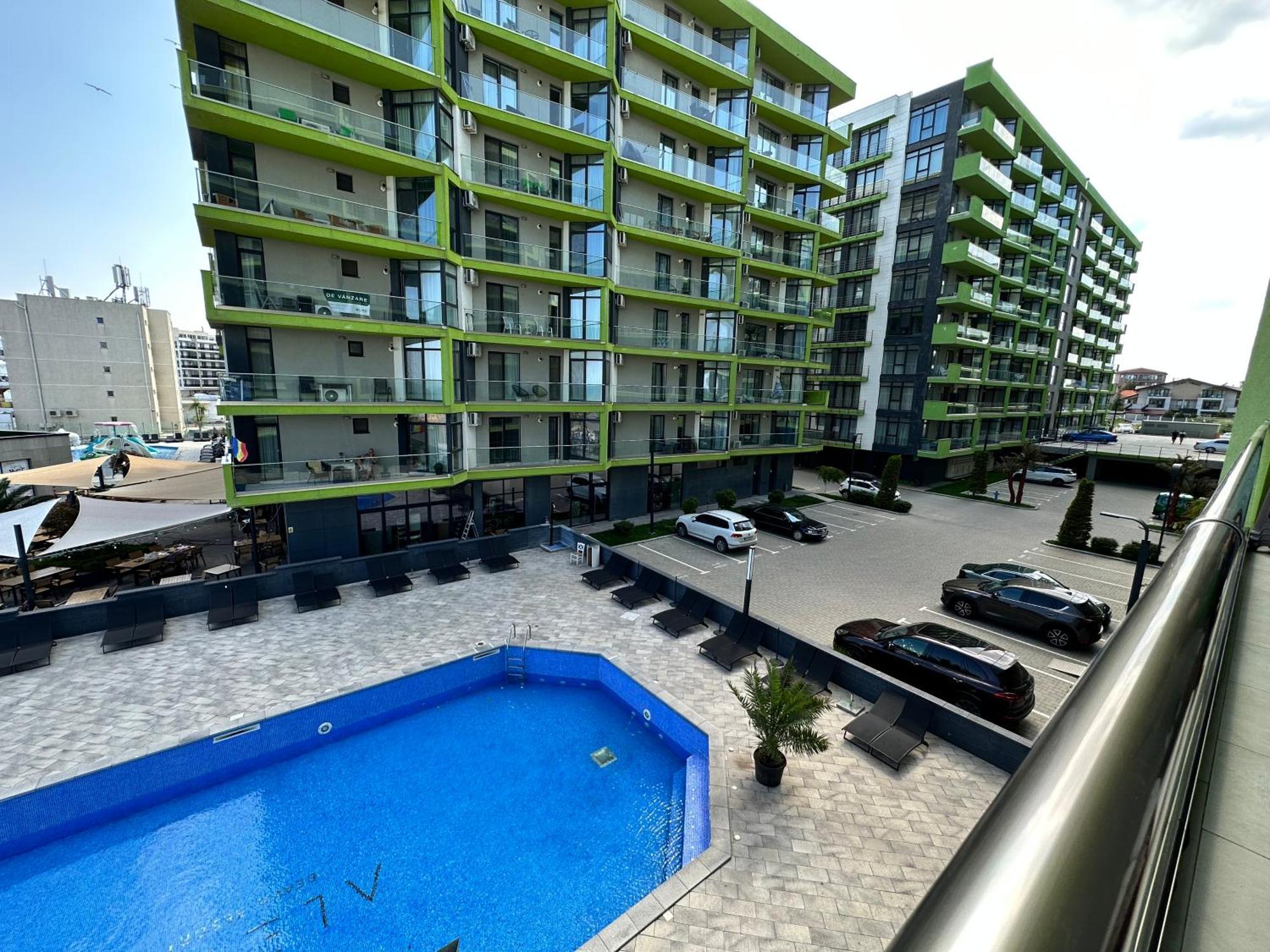 Ferienwohnung Alfie Mamaia Nord Năvodari Exterior foto